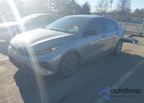 2022 Kia Forte Gt z USA, uszkodzony, nr VIN 3KPF44AC5NE473907